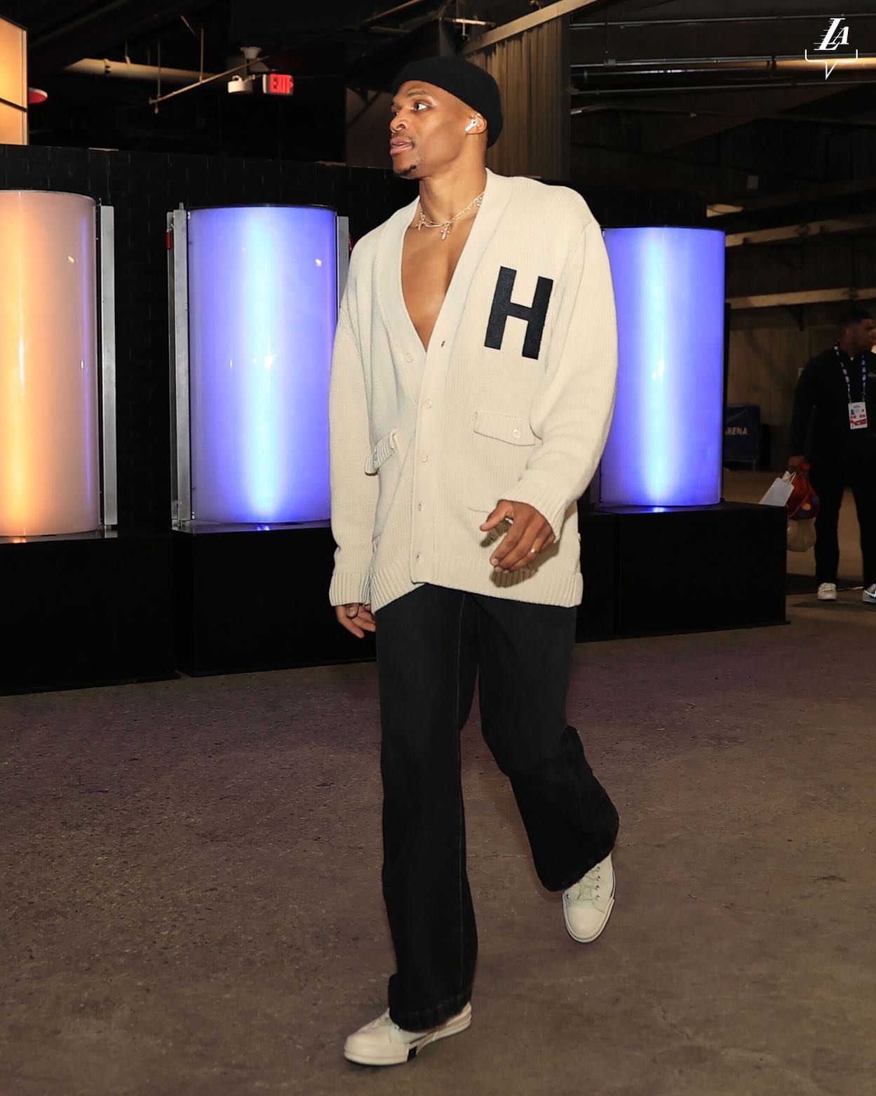 NBA比赛中球员们的时尚穿搭秀 NBA比赛中球员们的时尚穿搭秀